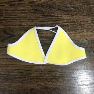 Yellow Bikini Top Size S
